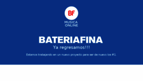 What Bateriafina.biz website looked like in 2014 (9 years ago)