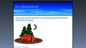 What Beamountaineer.com website looked like in 2014 (9 years ago)