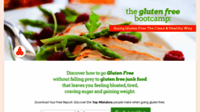 What Bootcampglutenfree.com website looked like in 2014 (9 years ago)