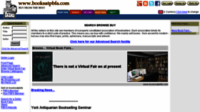What Booksatpbfa.com website looked like in 2014 (9 years ago)
