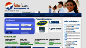 What Bettercareers.co.uk website looked like in 2014 (9 years ago)