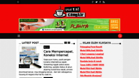 What Blog.metalcangkir.com website looked like in 2014 (9 years ago)