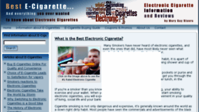 What Bestecigarette.com website looked like in 2014 (9 years ago)