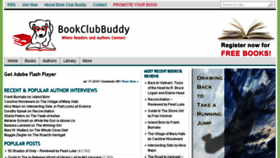 What Bookclubbuddy.com website looked like in 2014 (9 years ago)