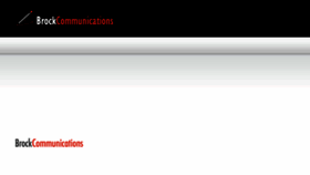 What Brockcommunications.com website looked like in 2014 (9 years ago)