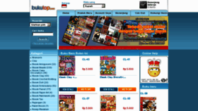 What Bukutop.com website looked like in 2014 (9 years ago)