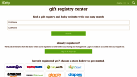 What Babyregistrylocator.com website looked like in 2014 (10 years ago)