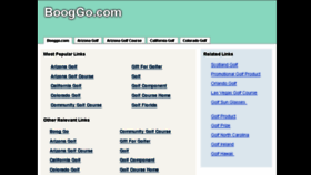 What Booggo.com website looked like in 2014 (9 years ago)