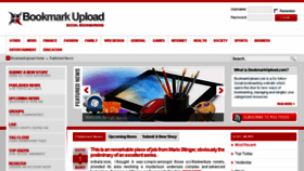 What Bookmarkupload.com website looked like in 2014 (9 years ago)