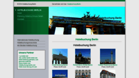 What Berliner-hotelbuchung.de website looked like in 2014 (9 years ago)