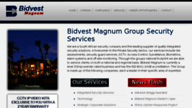 What Bidvestmagnum.co.za website looked like in 2014 (9 years ago)