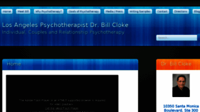 What Billcloke.com website looked like in 2014 (9 years ago)