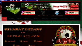 What Betbola88.com website looked like in 2014 (9 years ago)
