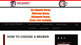 What Brokerpromotions.com website looked like in 2014 (9 years ago)