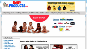 What Babyproductsonline.in website looked like in 2014 (9 years ago)
