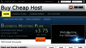 What Buycheaphost.com website looked like in 2014 (9 years ago)