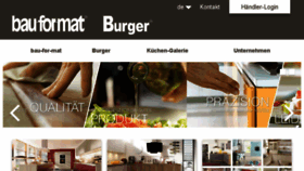 What Bauformat-burger.com website looked like in 2015 (9 years ago)