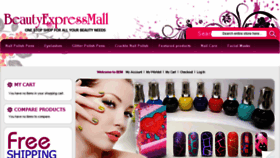 What Beautyexpressmall.com website looked like in 2015 (9 years ago)