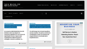 What Blogdenegocios.net.br website looked like in 2015 (9 years ago)