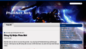 What Blog.phimnet.net website looked like in 2015 (9 years ago)