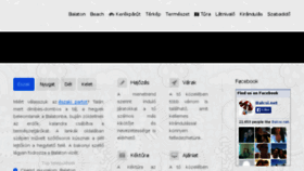 What Balcsi.net website looked like in 2015 (9 years ago)