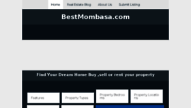 What Bestmombasa.com website looked like in 2015 (9 years ago)