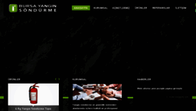 What Bursayanginsondurme.com website looked like in 2015 (9 years ago)