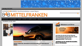 What B4bmittelfranken.de website looked like in 2015 (9 years ago)
