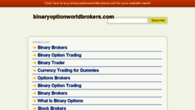 What Binaryoptionworldbrokers.com website looked like in 2015 (9 years ago)
