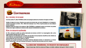What Brioches-fonteneau.com website looked like in 2015 (9 years ago)