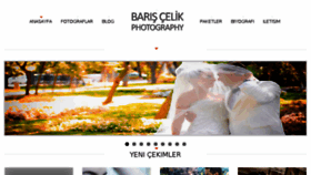 What Bariscelikphotography.com website looked like in 2015 (9 years ago)