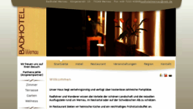 What Badhotel-wernau.de website looked like in 2015 (9 years ago)