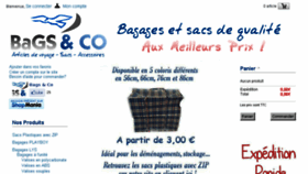What Bagsandco.fr website looked like in 2015 (9 years ago)
