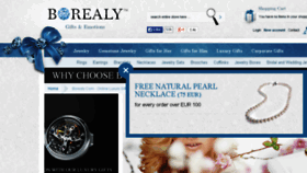 What Borealy.com website looked like in 2015 (9 years ago)