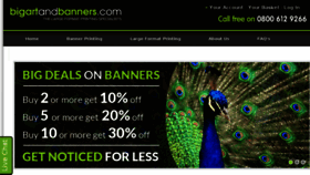 What Bigartandbanners.com website looked like in 2015 (9 years ago)