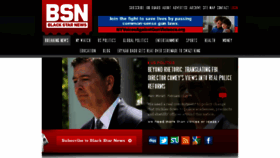 What Blackstarnews.com website looked like in 2015 (9 years ago)