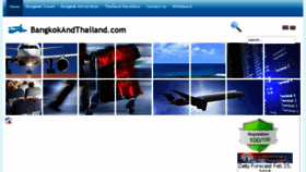 What Bangkokandthailand.com website looked like in 2015 (9 years ago)
