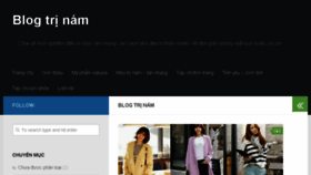 What Blogtrinam.com website looked like in 2015 (9 years ago)