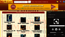What Bebebum.com website looked like in 2015 (9 years ago)
