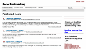 What Bookmarkus.info website looked like in 2015 (9 years ago)