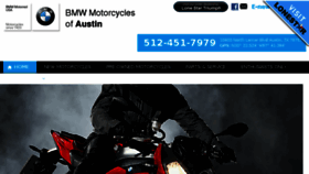What Bmwmotorcyclesofaustin.com website looked like in 2015 (9 years ago)