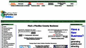What Bigpinellas.com website looked like in 2015 (9 years ago)