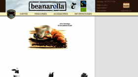 What Beanarella.de website looked like in 2015 (9 years ago)