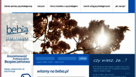 What Bebia.pl website looked like in 2015 (9 years ago)