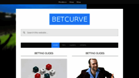 What Betcurve.com website looked like in 2015 (9 years ago)
