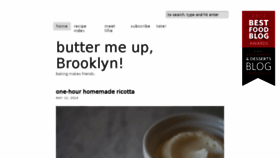 What Buttermeupbrooklyn.com website looked like in 2015 (9 years ago)