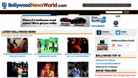 What Bollywoodworld.com website looked like in 2015 (9 years ago)