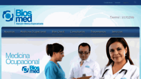 What Biosmed.pe website looked like in 2015 (9 years ago)