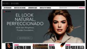 What Bobbibrown.com.mx website looked like in 2015 (9 years ago)