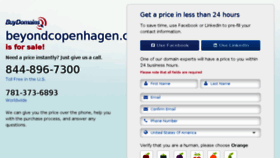 What Beyondcopenhagen.com website looked like in 2015 (9 years ago)